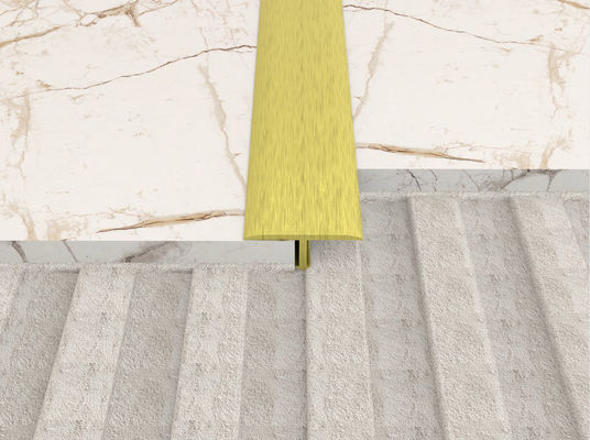 Elastomeric Sealant Brass Transition Strip Lantai Meliputi Karpet Tebal