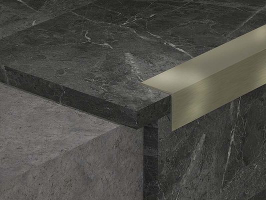 1.8m Stainless Steel Tile Trim Persegi Berbentuk Finishing Strip Penutup