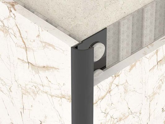 Strip Trim Ubin Stainless Steel 2.0mm Disikat Untuk Kustom Bulat