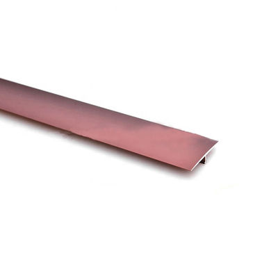 T Shape Aluminium Transition Strip Untuk Tile Trim Antara Lantai Kayu