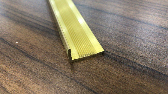 Strip Kuningan Dekoratif 3mm Dekorasi Interior Modern Mood Floor Tile Trim