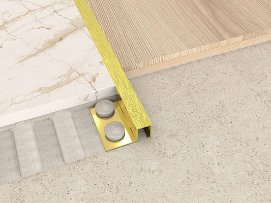 316l Brass Coil Brass Tile Edge Trim Brass Transition Strip Penutupan Finishing Kuningan