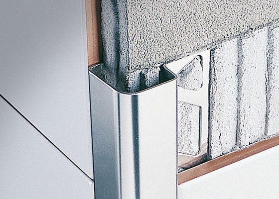 Ubin Stainless Steel Untuk Karpet Transisi Strip Flooring Edge Trim Interior Dekoratif