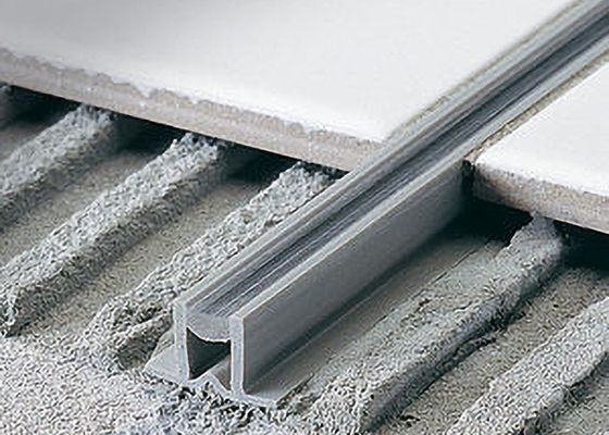 Lantai Kayu Trim 25mm Aluminium Movement Joint Aluminium Extrusion Profile