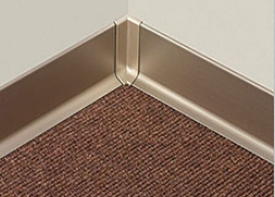 2.0mm Stainless Steel Skirting Board Line Dekorasi Interior Papan Dasar Stainless Steel