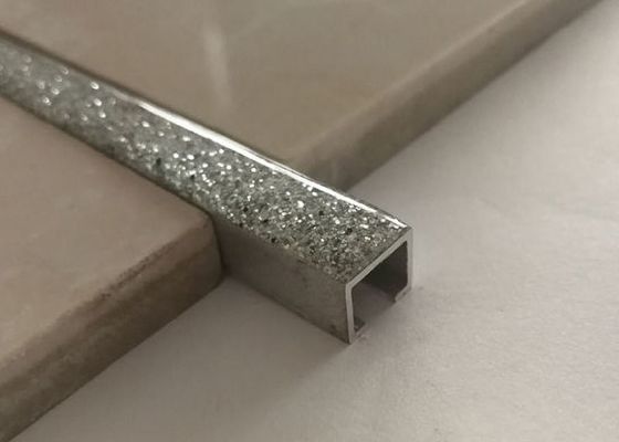 Profil Aluminium Tile Trim Profil Logam Tepi Keramik Aluminium Tile Trim