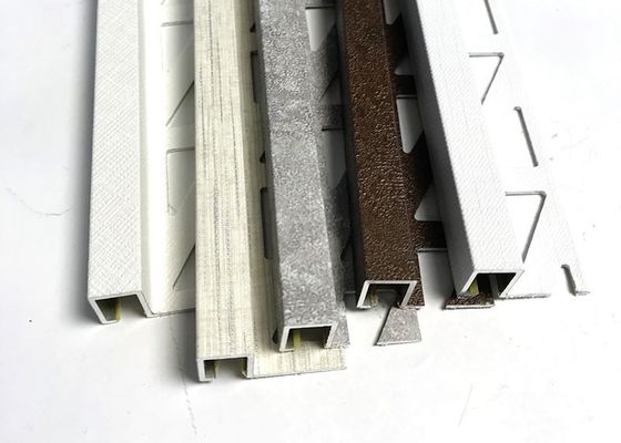 Strip Aluminium Edge Trim Untuk Tile Edge Corner Aluminium Extrusion Profile