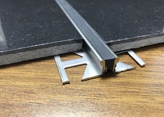 Lantai Keramik 10mm Gerakan Aluminium Bersama Untuk Lantai Batu