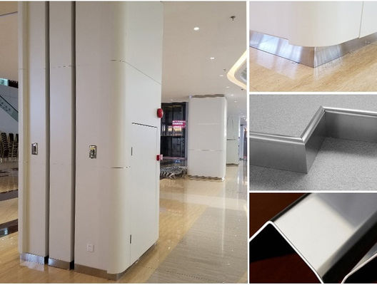 Lemari Dapur Papan Skirting Aluminium Tahan Air