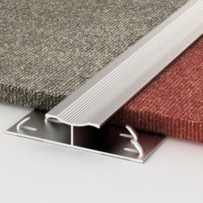 Aluminium Metal Ceramic Edge Trim Tile Ke Karpet Transisi Strip 20mm
