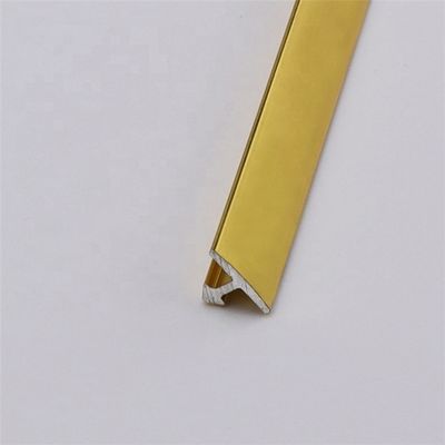 OEM Aluminium Tile Trim Dekoratif Lantai Membagi Aluminium Threshold Strips