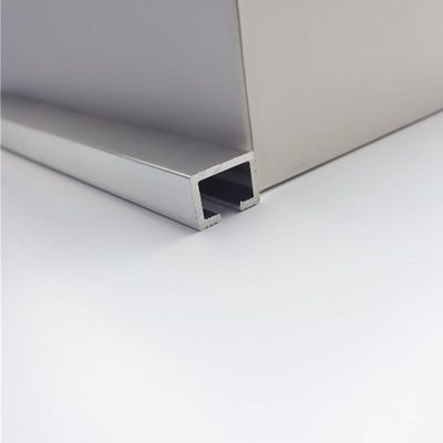 10MM Aluminium L Berbentuk Kuas Trim Emas ISO9001