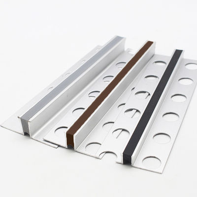 Lantai Keramik Aluminium Extrusion Tile Movement Joint Lantai Kayu Dan Tile Trim