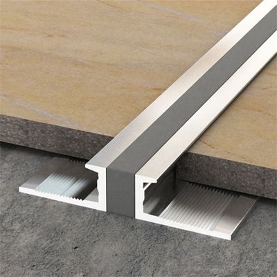 Sendi Gerakan Aluminium 15mm Anodisa Untuk Lantai Batu