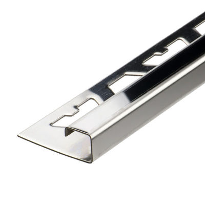 Cermin Sqstainless Steel Strip Dekoratif 2.0mm Square Tile Edge Trim