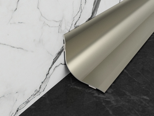Dekorasi Rumah Profil Aluminium Skirting Line Tile Aksesoris