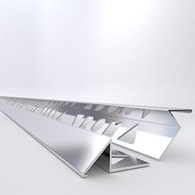 Triangle Aluminium Tile Corner Trim Aluminium Square Edge Tile Trim Chrome Tile Trim