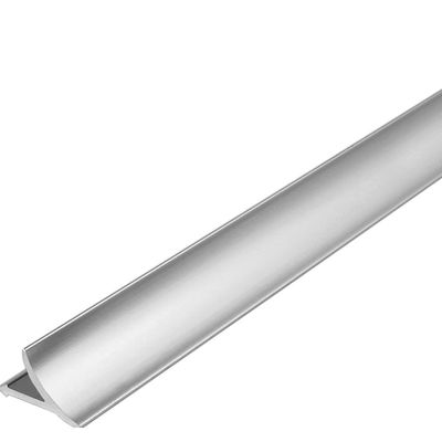 T Shaped Aluminum Square Edge Metal Tile Trim Corner Profiles L Shaped White Tile Edge Trim
