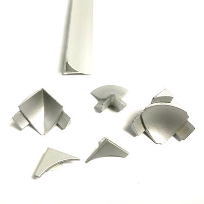 Aluminium Metal Square Edge Tile Trim Anodized Bathroom Tile Edge Trim