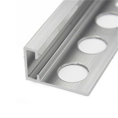 Tile Edge Trims Made Of Aluminium Alloy Extrusion Straight Edge Tile Trim