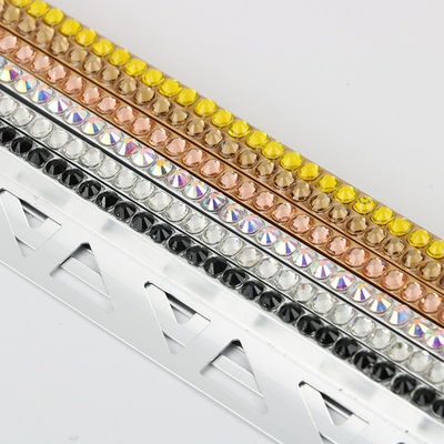 The aluminum alloy extrusion floor/tiles finish line straps trims