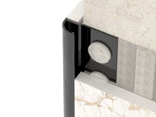 Aluminium Tile Edge Trim Aluminium Alloy Metal Extrusion Profile Tile Trimming Strips