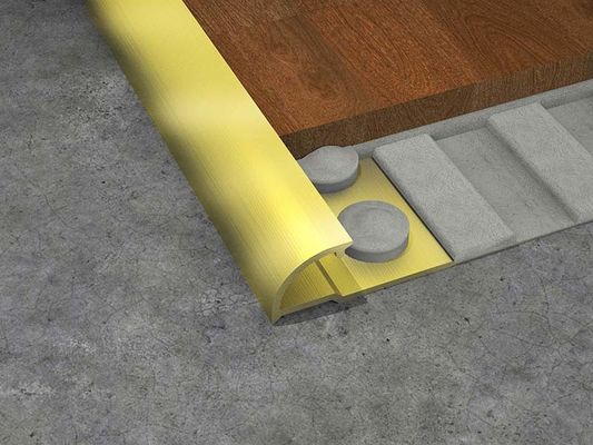 Aluminium Tile Edge Trim Aluminium Alloy Metal Extrusion Profile Tile Trimming Strips