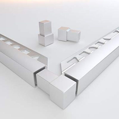 Home Decoration Aluminum Transition Strip 2.0mm Aluminum Closing Strips