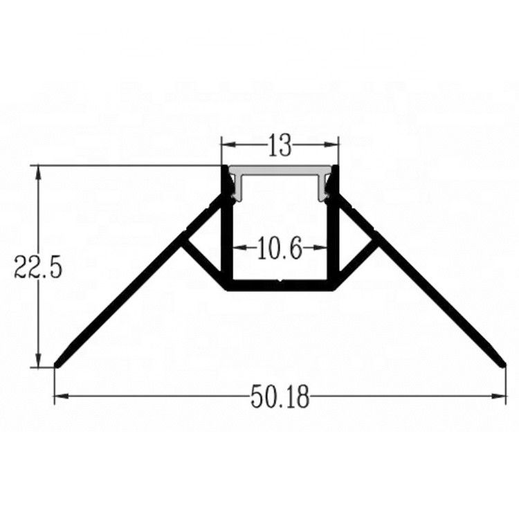 Profil LED Aluminium Elektroforesis