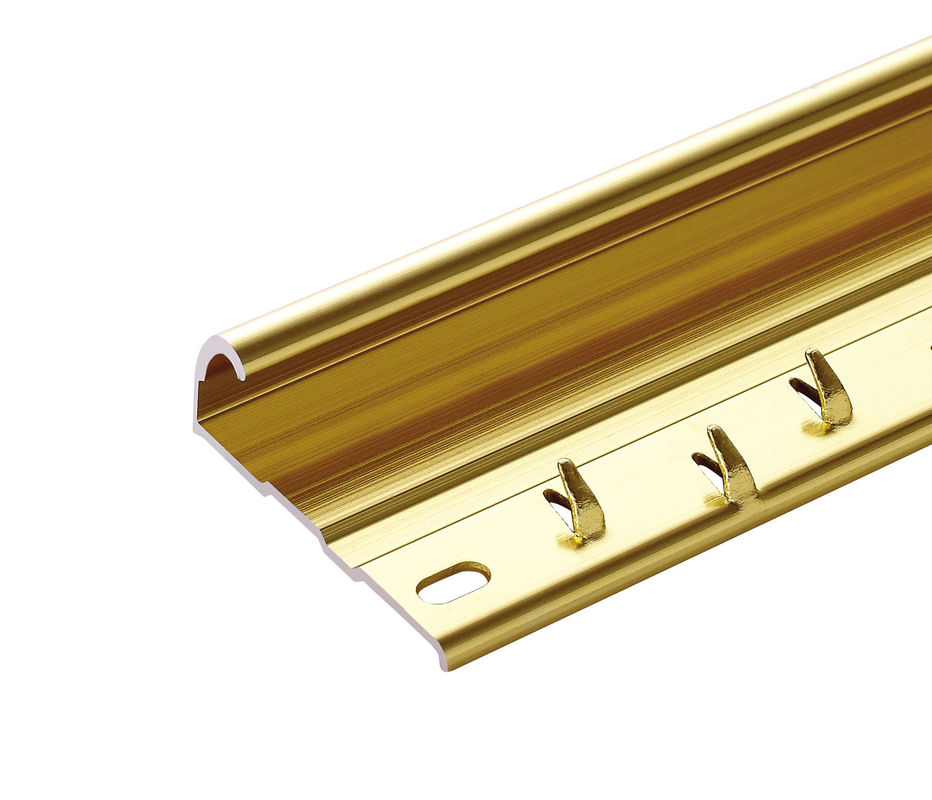 Aluminium Corner Tile Trim Anodized Threshold Strips Carpet To Tile