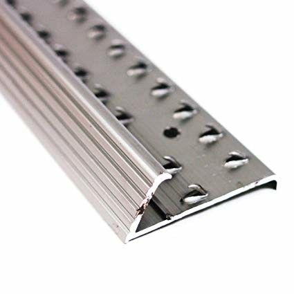 Aluminium Corner Tile Trim Anodized Threshold Strips Carpet To Tile