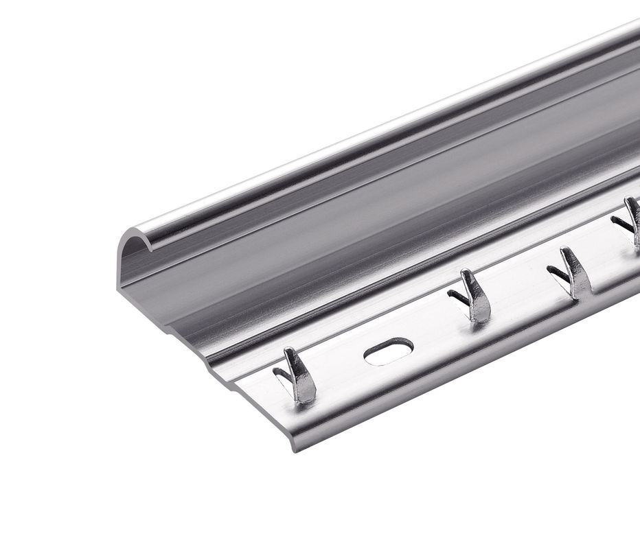 Aluminium Corner Tile Trim Anodized Threshold Strips Carpet To Tile