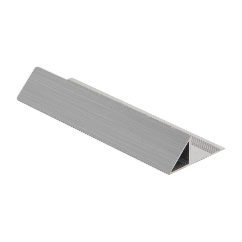 Triangle Aluminium Tile Corner Trim Aluminium Square Edge Tile Trim Chrome Tile Trim