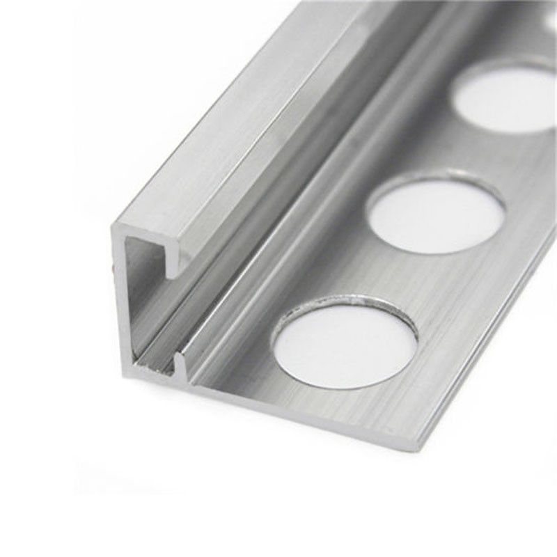 Tile Edge Trims Made Of Aluminium Alloy Extrusion Straight Edge Tile Trim