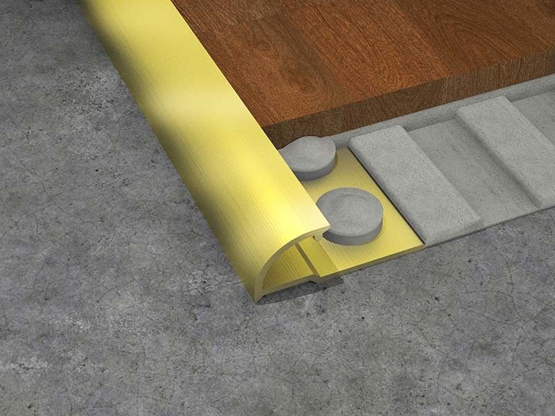 Aluminium Tile Edge Trim Aluminium Alloy Metal Extrusion Profile Tile Trimming Strips