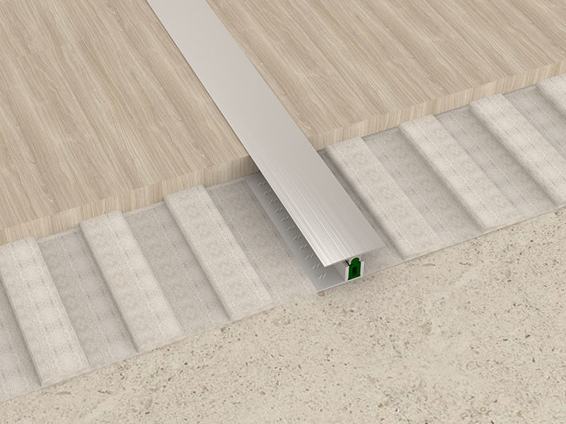 Wood Floor Decoration Aluminum Transition Strip T Shaped Metal