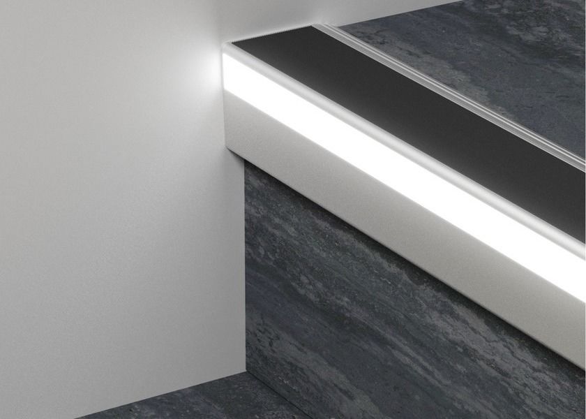 Aluminium Alloy Led Stair Anti-Skid Strips Buat efek visual yang indah
