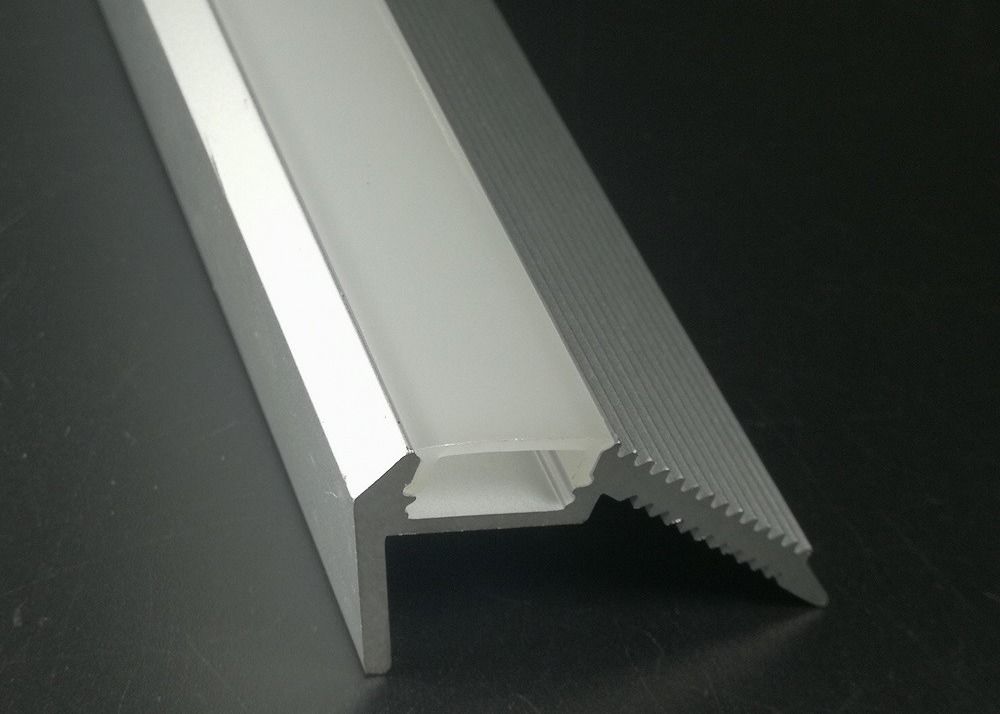 Aluminium Alloy Led Stair Anti-Skid Strips Buat efek visual yang indah