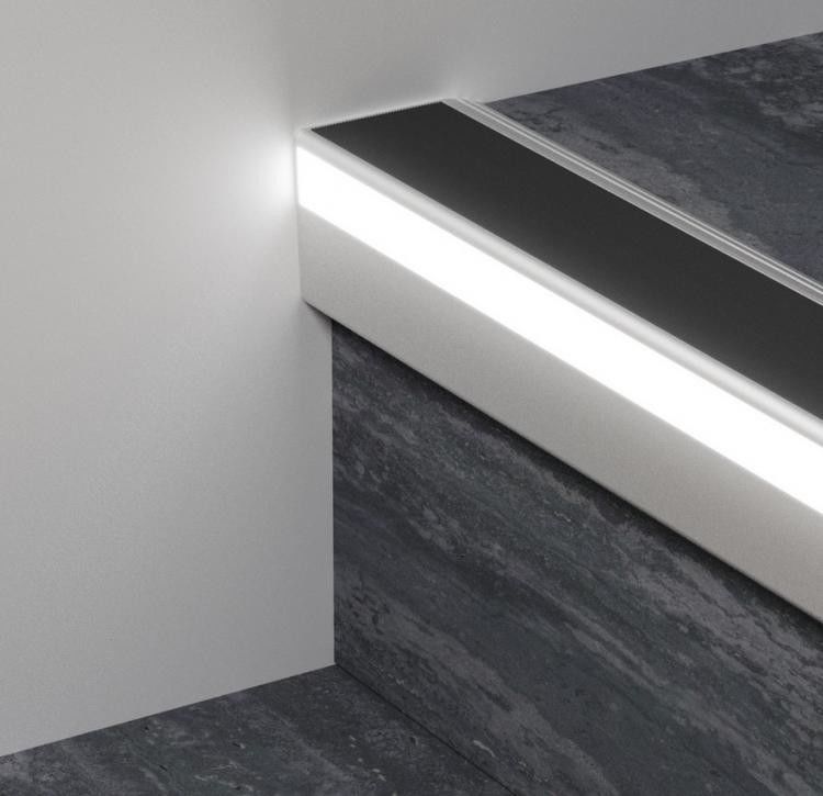 Profil LED Aluminium Anti Slip Tangga
