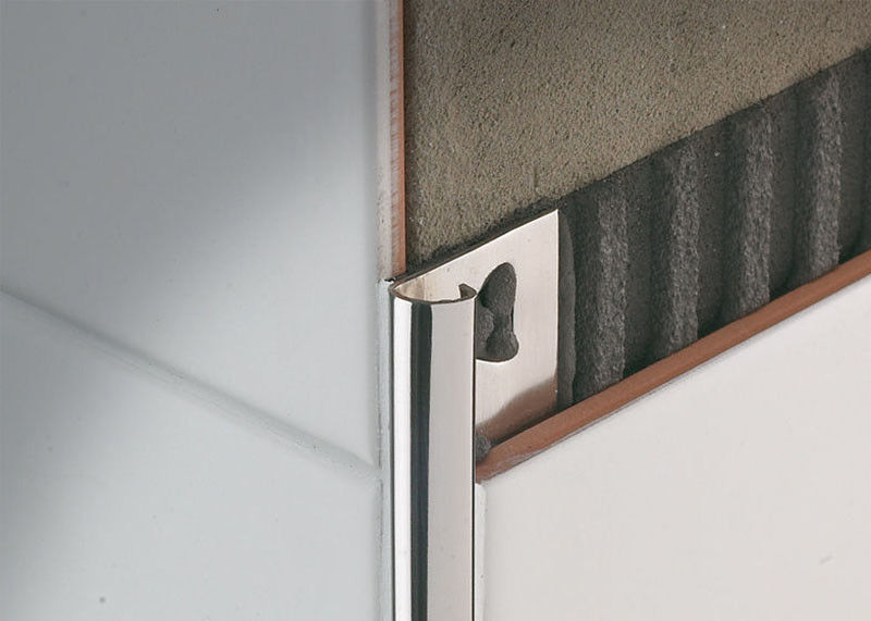 Ubin Stainless Steel Untuk Karpet Transisi Strip Flooring Edge Trim Interior Dekoratif