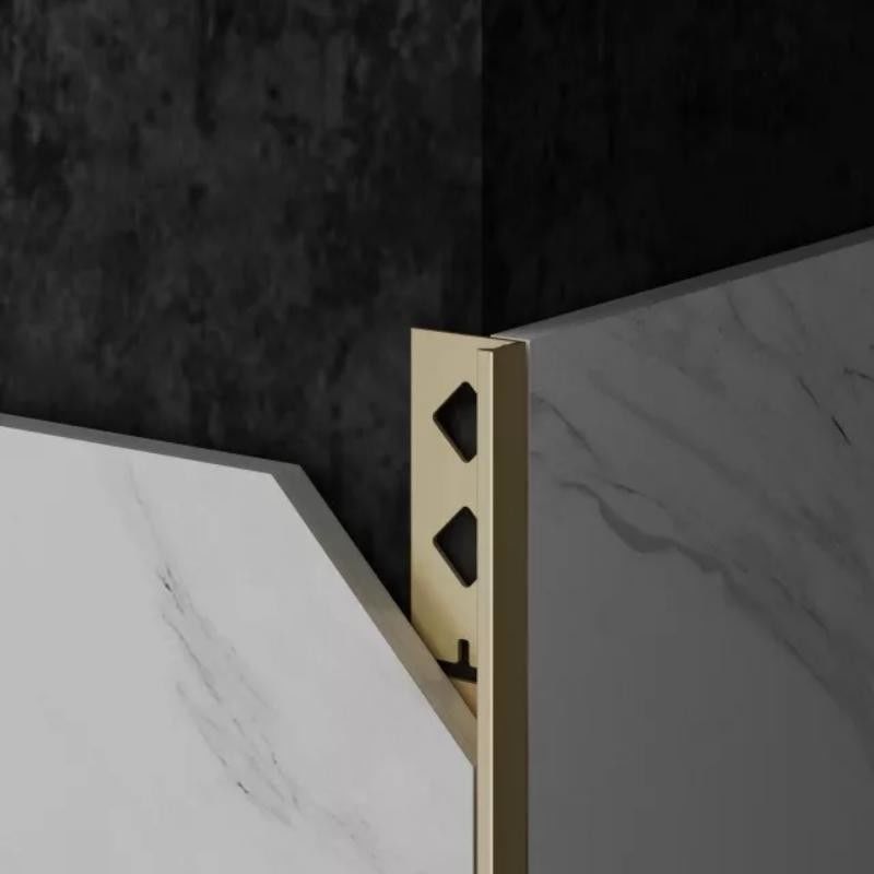 Aluminium Alloy Extrusion Profile Tile Corner Edge Trim Strips