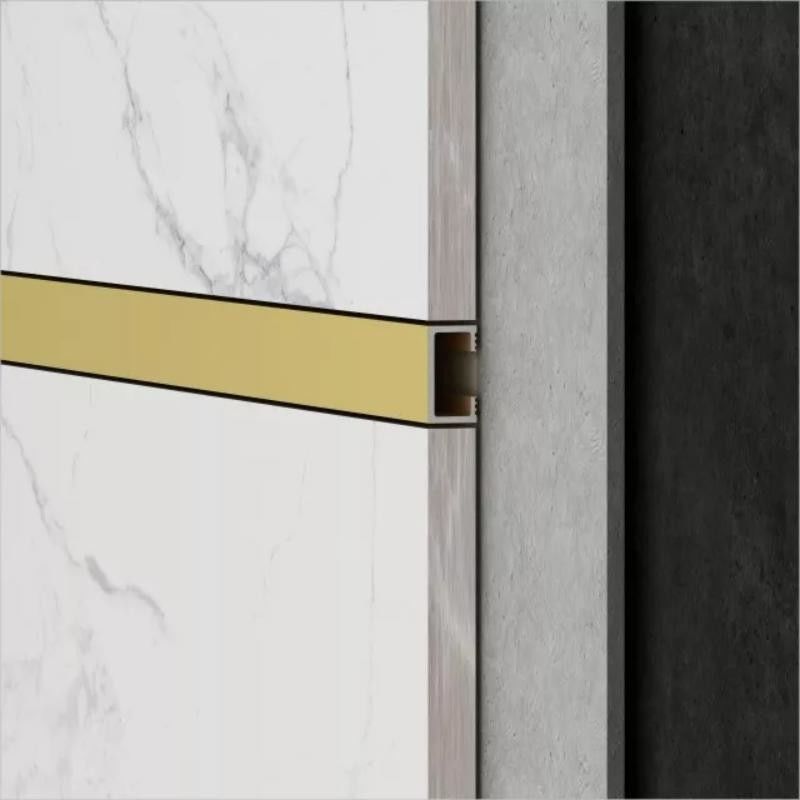 Aluminium Alloy Extrusion Profile Tile Corner Edge Trim Strips