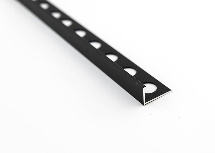 L Shape Aluminum Metal Ceramic Tile Edge Ridge Trims Profil Manufactures Aluminium Floor Dividing Line