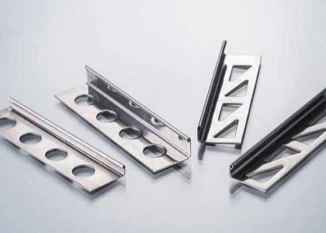 Profil Keramik L Berbentuk Stainless Steel Trim 2.0mm