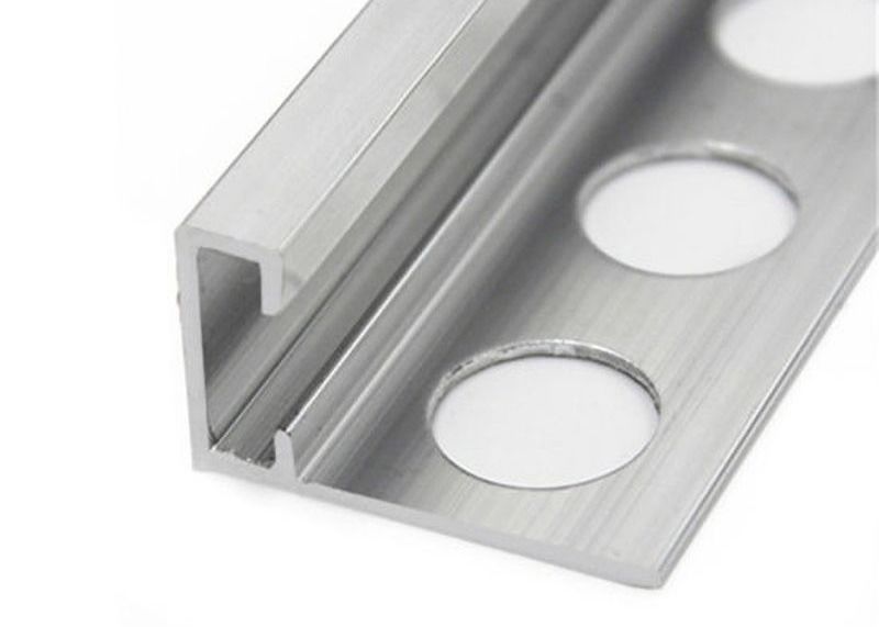 Home Decoration Aluminum Transition Strip 2.0mm Aluminum Closing Strips