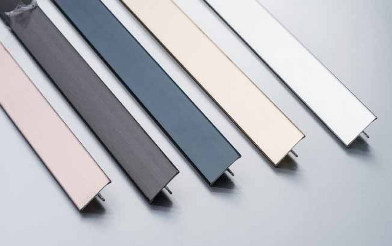 316 Stainless Steel Edge Strip Tile Trim Border Transisi Profil Strip