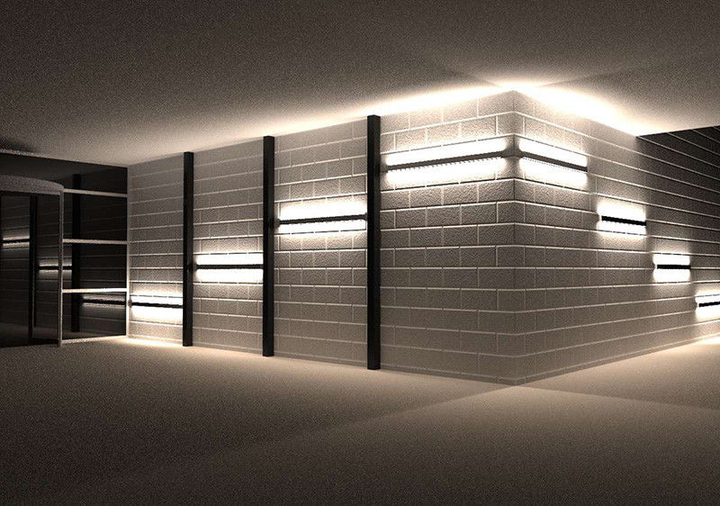 Wide Mount Slim Led Strip Aluminium Profile Lampu Kabinet 1,8m