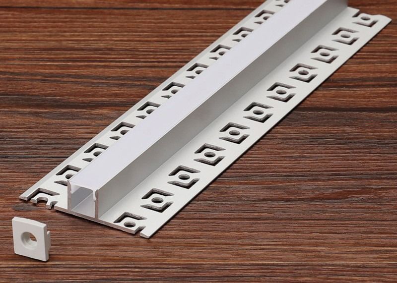Wide Mount Slim Led Strip Aluminium Profile Lampu Kabinet 1,8m