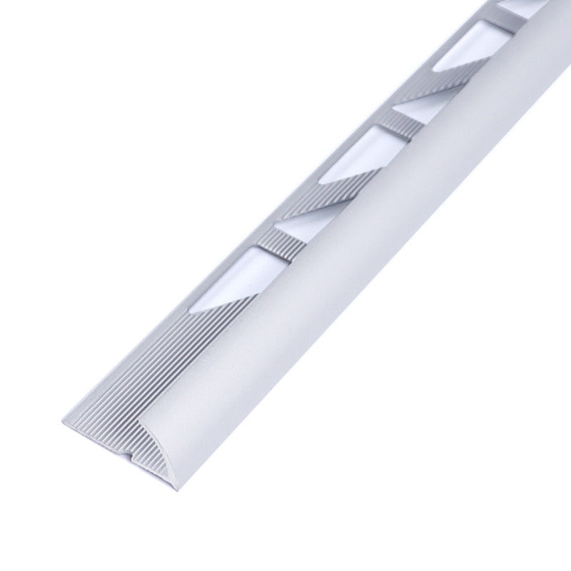 SGS 10mm Anodized Metal Edge Trim Untuk Ubin Keramik 1.8m