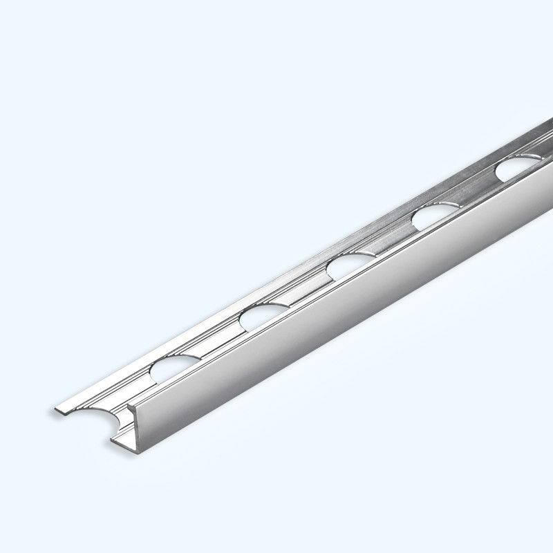 Sikat Emas 10mm Chrome Round Edge Tile Trim Dekorasi